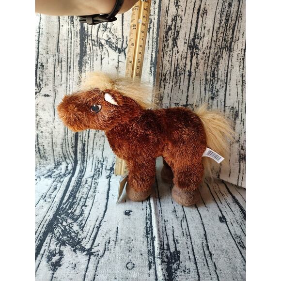 Ganz Webkinz Lil Kinz Horse HS103 Stuffed Animal Brown Pony CUTE unsure on code. - Picture 9 of 9